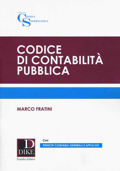 Immagine di CODICE DI CONTABILITA` PUBBLICA