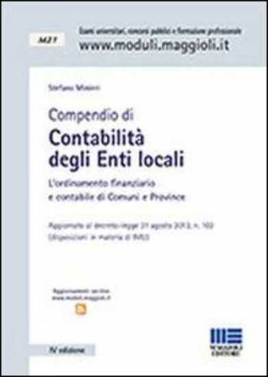 Immagine di COMPENDIO DI CONTABILITA` DEGLI ENTI LOCALI