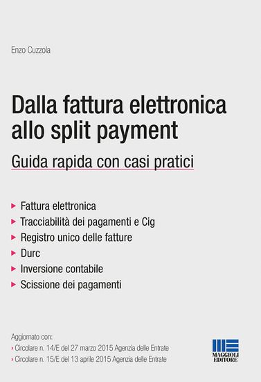 Immagine di DALLA FATTURA ELETTRONICA ALLO SPLIT PAYMENT