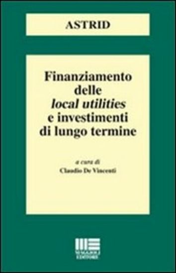 Immagine di FINANZIAMENTO DELLE LOCAL UTILITIES E INVESTIMENTI DI LUNGO TERMINE