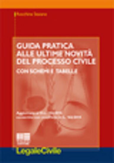 Immagine di GUIDA PRATICA ALLE ULTIME NOVITA` DEL PROCESSO CIVILE. CON SCHEMI E TABELLE