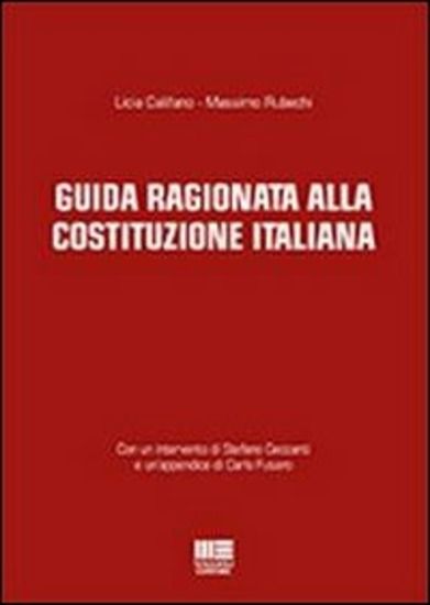 Immagine di GUIDA RAGIONATA ALLA COSTITUZIONE ITALIANA