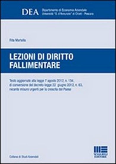 Immagine di LEZIONI DI DIRITTO FALLIMENTARE