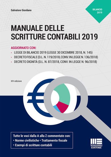 Immagine di MANUALE DELLE SCRITTURE CONTABILI