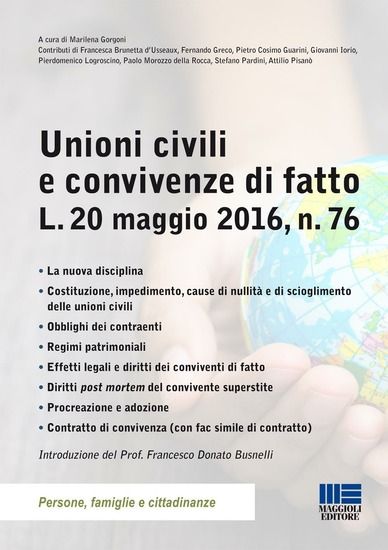 Immagine di UNIONI CIVILI E CONVIVENZE DI FATTO