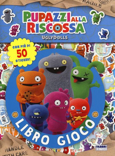 Immagine di GIOCO LIBRO. UGLYDOLLS. PUPAZZI ALLA RISCOSSA. CON ADESIVI. EDIZ. A COLORI (IL)