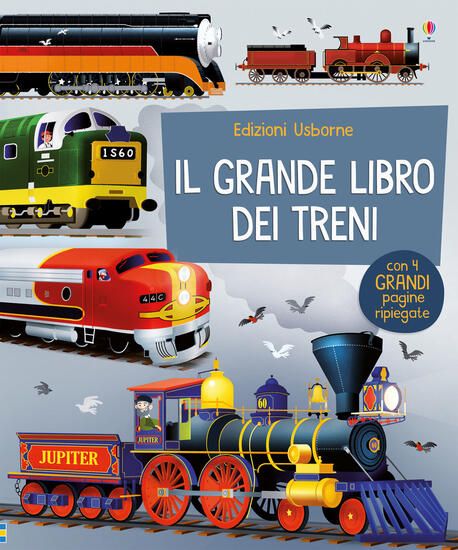 Immagine di GRANDE LIBRO DEI TRENI. EDIZ. A COLORI (IL)