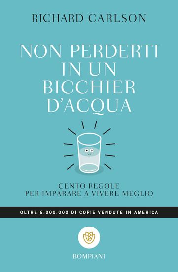 Immagine di NON PERDERTI IN UN BICCHIER D`ACQUA. CENTO REGOLE PER IMPARARE A VIVERE MEGLIO