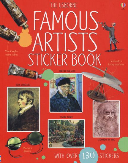 Immagine di FAMOUS ARTISTS STICKER BOOK