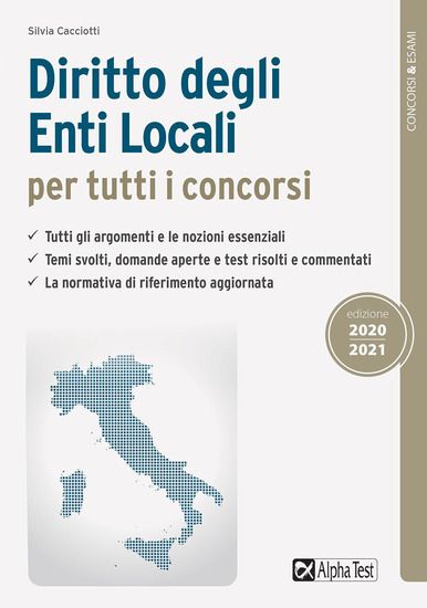 Immagine di DIRITTO DEGLI ENTI LOCALI PER TUTTI I CONCORSI