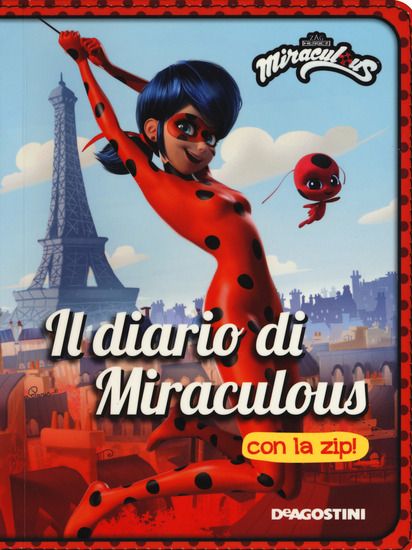 Immagine di DIARIO DI MIRACULOUS CON LA ZIP (IL)