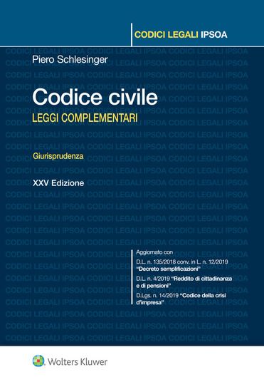 Immagine di CODICE CIVILE. LEGGI COMPLEMENTARI