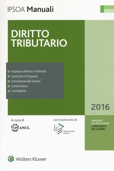 Immagine di DIRITTO TRIBUTARIO. CON AGGIORNAMENTO ONLINE