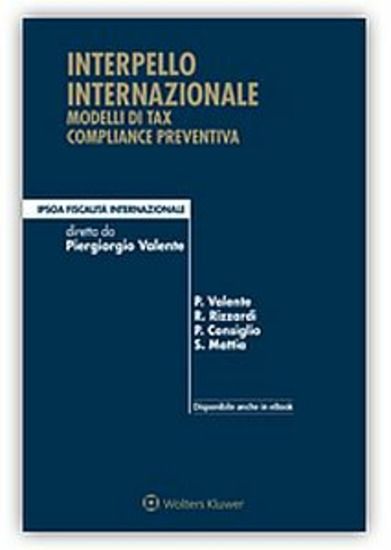 Immagine di INTERPELLO INTERNAZIONALE MODELLI DI TAX COMPLIANCE PREVENTIVA