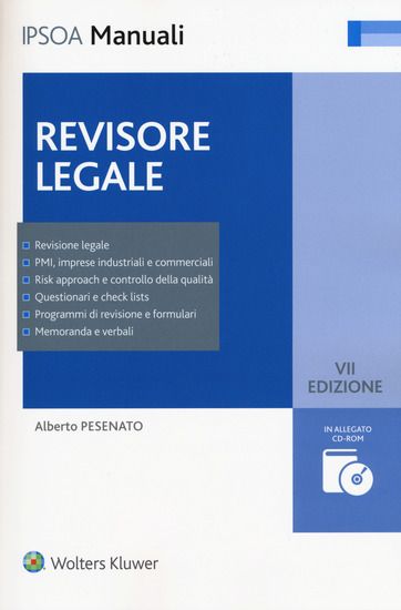 Immagine di REVISORE LEGALE. CON CD-ROM