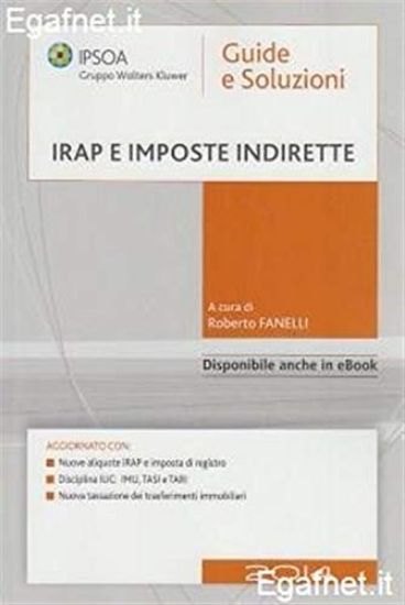 Immagine di IRAP E IMPOSTE INDIRETTE