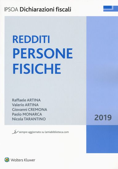 Immagine di REDDITI PERSONE FISICHE