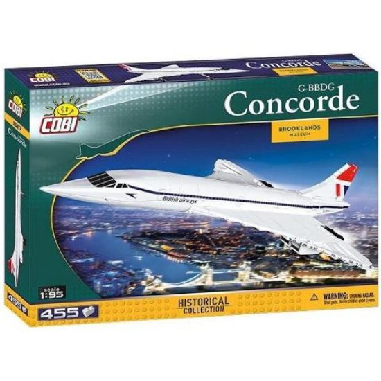 Immagine di COSTRUZIONI AEREO CONCORDE G-BBDG 455 PEZZI - 1:95