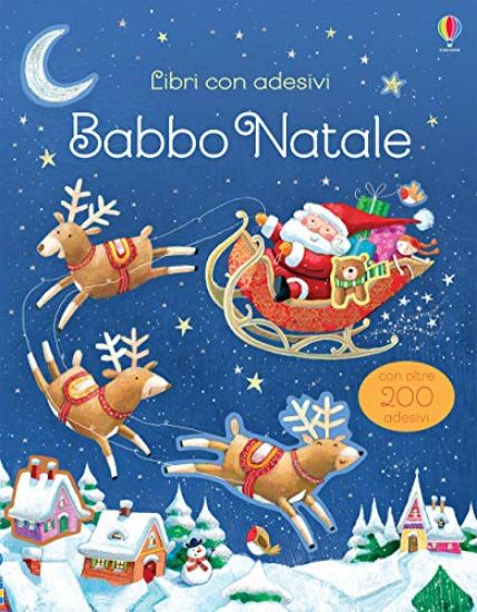 Immagine di BABBO NATALE. CON ADESIVI. EDIZ. A COLORI