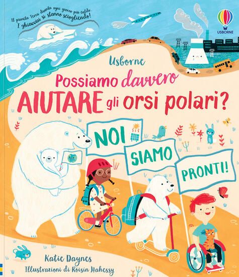 Immagine di POSSIAMO DAVVERO AIUTARE GLI ORSI POLARI? LIBRI PER INFORMARSI.