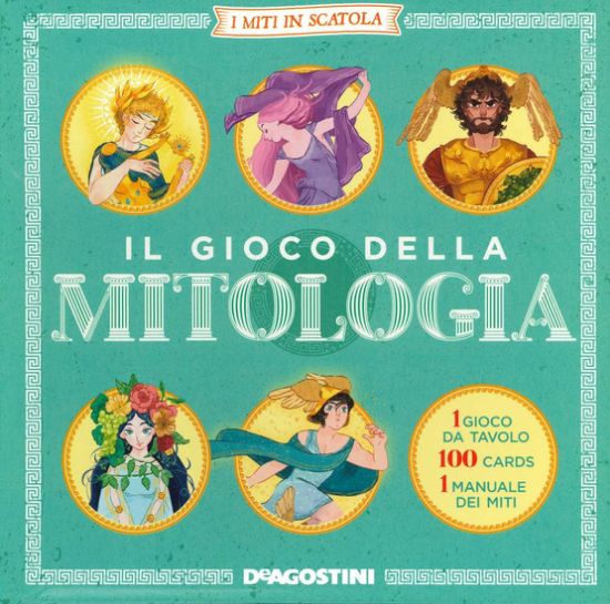 Immagine di GIOCO DELLA MITOLOGIA. NUOVA EDIZ. CON GIOCO. CON 100 CARTE (IL)