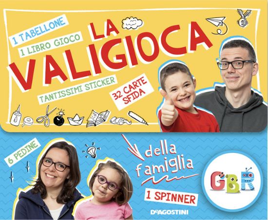 Immagine di VALIGIOCA DELLA FAMIGLIA GBR. EDIZ. A COLORI. CON GADGET. CON 32 CARTE (LA)