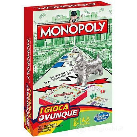 Immagine di MONOPOLY GRAB AND GO TRAVEL