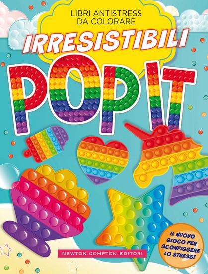 Immagine di IRRESISTIBILI POP IT. LIBRI ANTISTRESS DA COLORARE