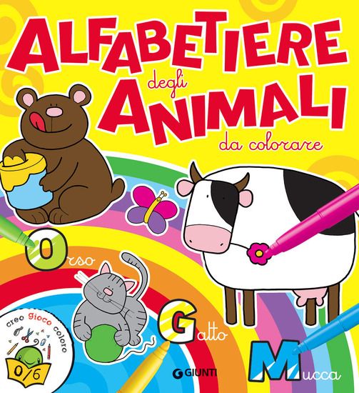 Immagine di ALFABETIERE DEGLI ANIMALI DA COLORARE