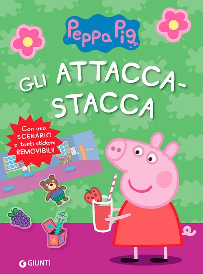 Immagine di ATTACCA-STACCA DI PEPPA PIG. EDIZ. A COLORI (GLI)