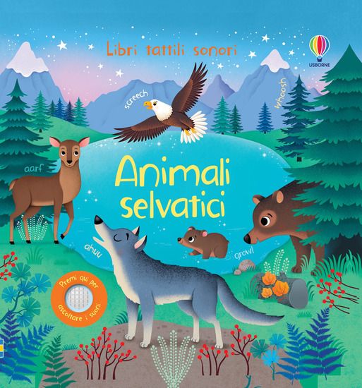 Immagine di ANIMALI SELVATICI. LIBRI TATTILI SONORI. EDIZ. A COLORI