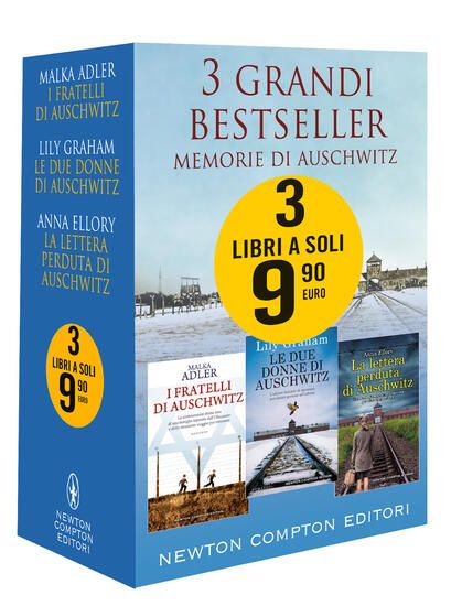 Immagine di 3 GRANDI BESTSELLER. MEMORIE DI AUSCHWITZ: I FRATELLI DI AUSCHWITZ-LE DUE DONNE DI AUSCHWITZ-LA ...