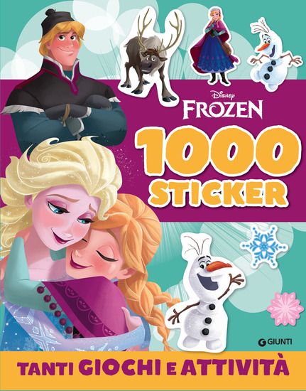 Immagine di FROZEN. 1000 STICKERS. TANTI GIOCHI E ATTIVITA`. CON ADESIVI. EDIZ. A COLORI