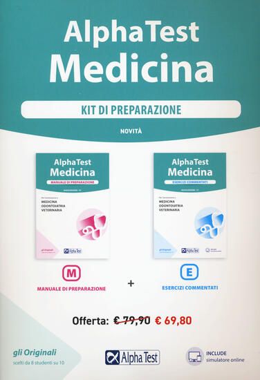 Immagine di ALPHA TEST. MEDICINA. KIT DI PREPARAZIONE