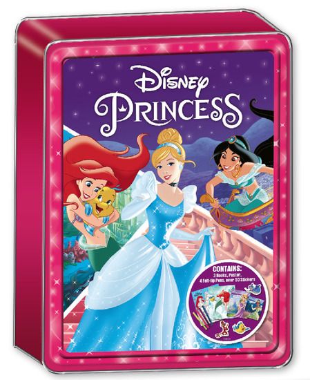 Immagine di DISNEY PRINCESS. STORIE DI LATTA. CON ADESIVI. EDIZ. A COLORI. CON 4 PENNARELLI. CON POSTER