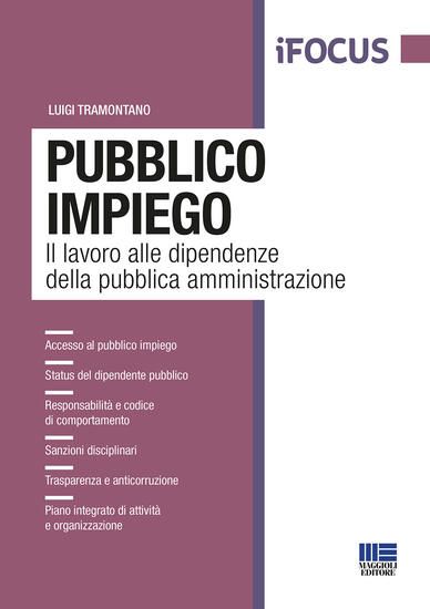 Immagine di PUBBLICO IMPIEGO. IL LAVORO ALLE DIPENDENZE DELLA PUBBLICA AMMINISTRAZIONE