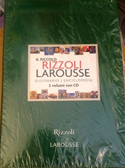 Immagine di PICCOLO RIZZOLI LAROUSSE. DIZIONARIO-ENCICLOPEDIA (2 VOLUMI)