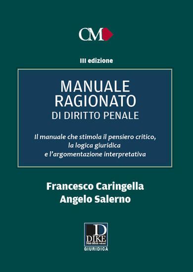 Immagine di MANUALE RAGIONATO DI DIRITTO PENALE