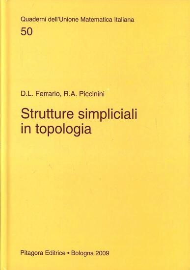 Immagine di STRUTTURE SIMPLICIALI IN TOPOLOGIA