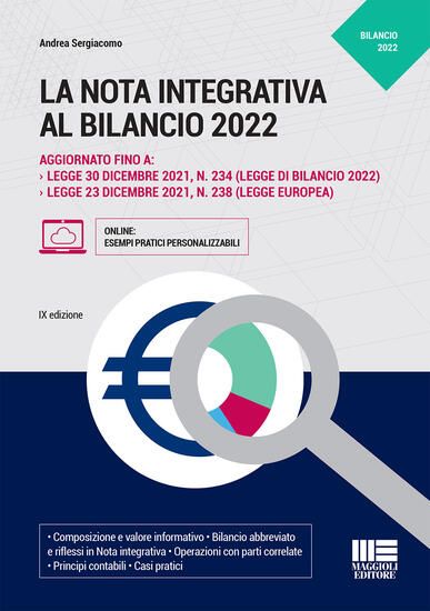 Immagine di NOTA INTEGRATIVA AL BILANCIO 2022 (LA)