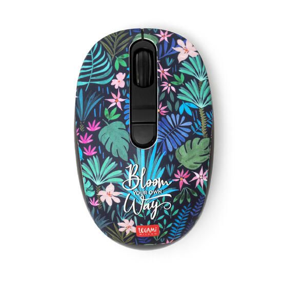 Immagine di MOUSE WIRELESS CON RICEVITORE USB - FLORA