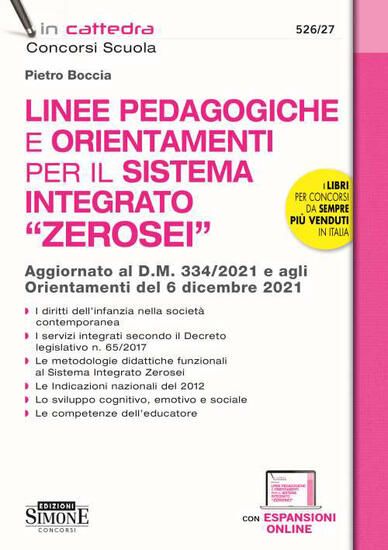 Immagine di LINEE PEDAGOGICHE E ORIENTAMENTI PER IL SISTEMA INTEGRATO «ZEROSEI». AGGIORNATO AL D.M. 334/2021