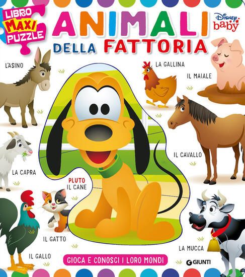 Immagine di ANIMALI DELLA FATTORIA. BABY LIBRO MAXI PUZZLE