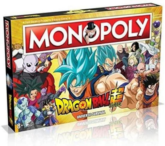 Immagine di MONOPOLY DRAGON BALL Z SUPER EDITION. ED. ITALIANA (IT). GIOCO DA TAVOLO