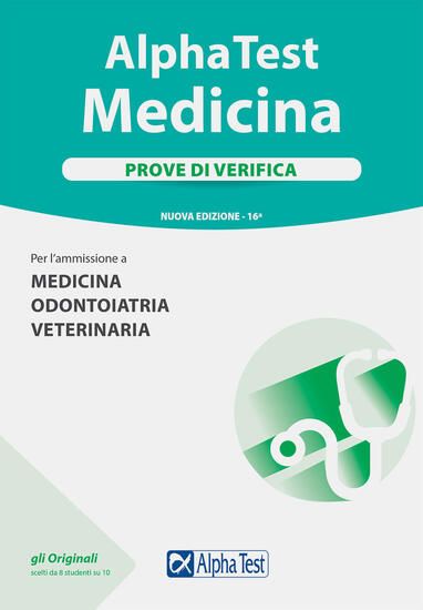 Immagine di ALPHA TEST. MEDICINA. PROVE DI VERIFICA 2022