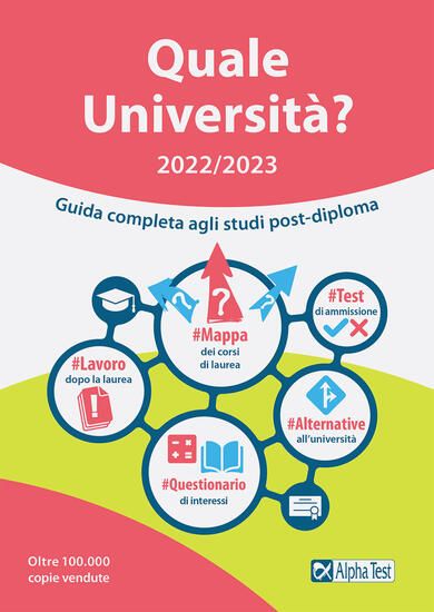 Immagine di QUALE UNIVERSITA`? 2022/2023. GUIDA COMPLETA AGLI STUDI POST DIPLOMA