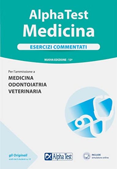 Immagine di ALPHA TEST. MEDICINA. ESERCIZI COMMENTATI. PER L`AMMISSIONE A MEDICINA, ODONTOIATRIA, VETERINARI...