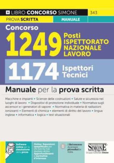 Immagine di CONCORSO ISPETTORATO DEL LAVORO 2022 - 1.174 POSTI PROFILO ISPETTORE TECNICO