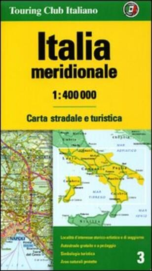 Immagine di ITALIA MERIDIONALE 1:400.000