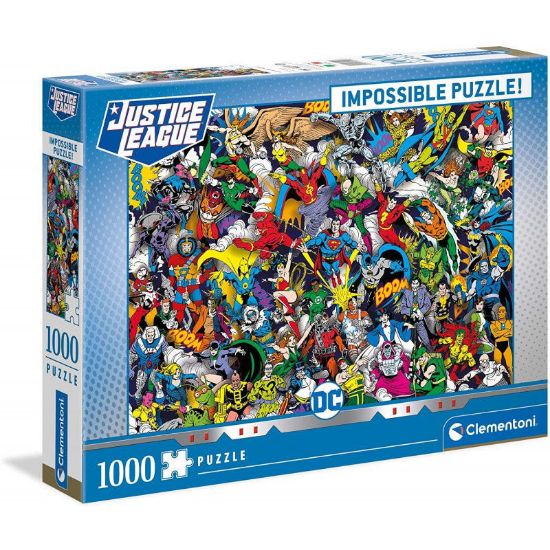 Immagine di PUZZLE 1000 PEZZI - JUSTICE LEAGUE. IMPOSSIBLE PUZZLE